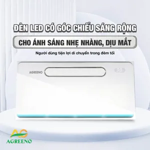 Đèn điều hòa phòng tắm cao cấp AGREENO DG100