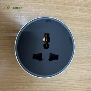 Ổ cắm 3 chấu đa năng cho thanh ray AGREEN GD2 có đèn LED