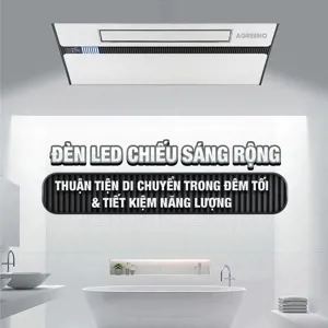 Đèn điều hòa phòng tắm cao cấp AG-2024