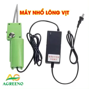 Máy nhổ lông vịt cầm tay AGREENO màu xanh