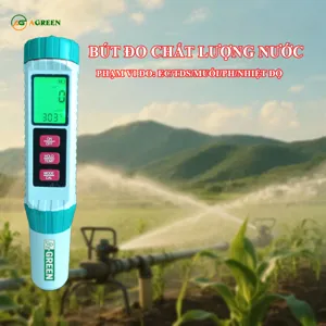 Bút đo chất lượng nước 5 trong 1 AGREEN MF-X51 đo pH, TDS, EC, độ mặn và nhiệt độ