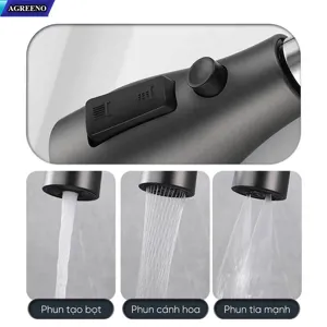 Bồn rửa chén inox 304 AGREENO AG-4 tích hợp vòi lọc và màn hình LED