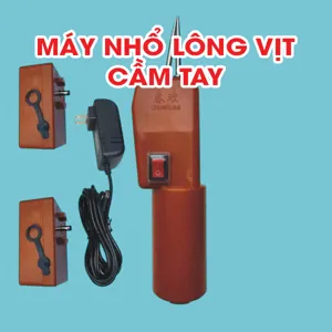 Máy nhổ lông vịt cầm tay chạy pin AGREENO