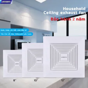 Quạt thông gió âm trần AGREENO 12 inch